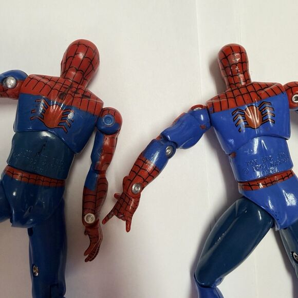 Vintage Toy Biz Spider-Man Action Figures Lot of 2 (1992 Marvel) - Picture 6 of 14